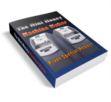 eCover representing The Mini Money Machine Maker eBooks & Reports with Master Resell Rights