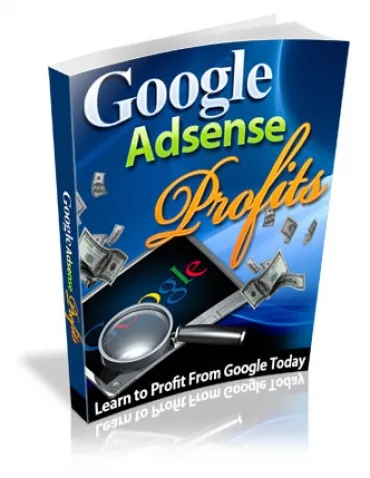 eCover representing Google AdSense Profit eBooks & Reports with Master Resell Rights