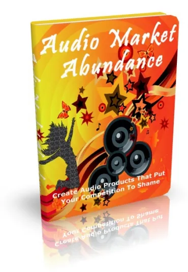 eCover representing Audio Market Abundance eBooks & Reports with Master Resell Rights