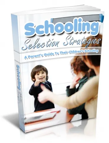 eCover representing Schooling Selection Strategies eBooks & Reports with Master Resell Rights