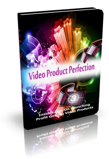 eCover representing Video Product Perfection eBooks & Reports with Master Resell Rights