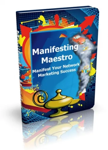 eCover representing Manifesting Maestro eBooks & Reports with Master Resell Rights