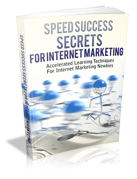 eCover representing Speed Success Secrets For Internet Marketing eBooks & Reports with Master Resell Rights