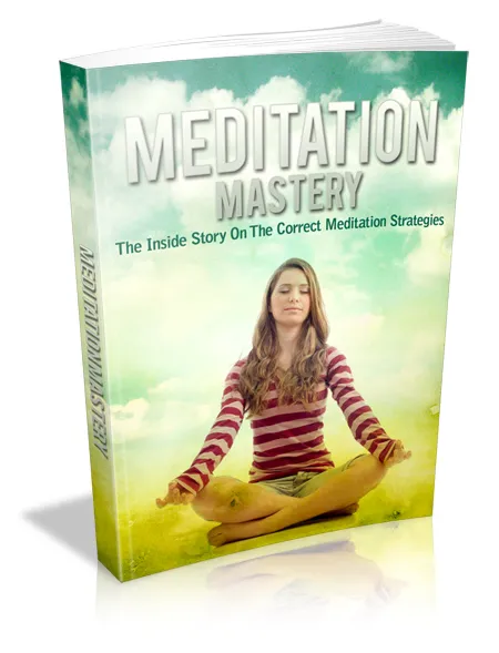 eCover representing Meditation Mastery eBooks & Reports with Master Resell Rights