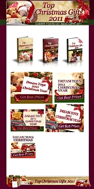 eCover representing Top Christmas Gifts 2011 Templates & Themes with Master Resell Rights