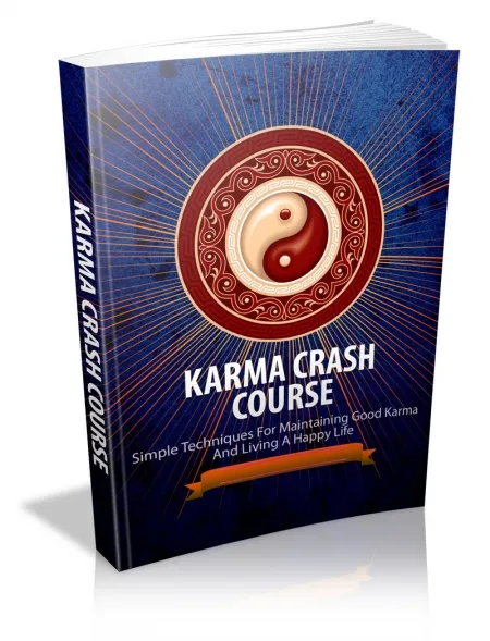 eCover representing Karma Crash Course eBooks & Reports with Master Resell Rights