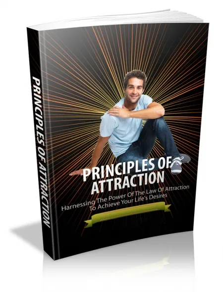 eCover representing Principles Of Attraction eBooks & Reports with Master Resell Rights