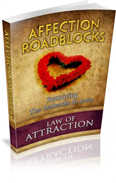 eCover representing Affection Roadblocks eBooks & Reports with Master Resell Rights