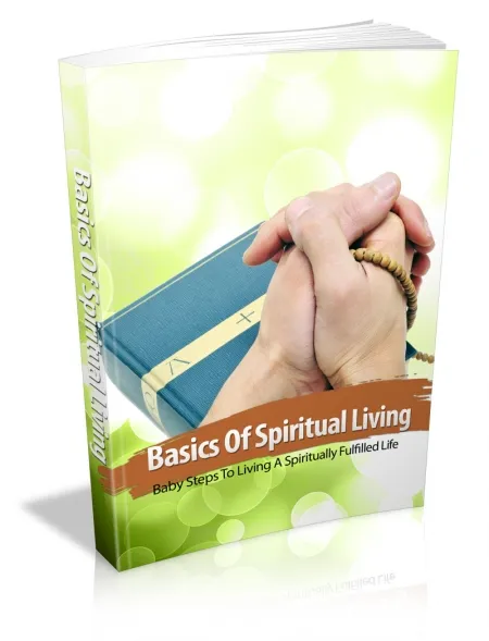 eCover representing Basics Of Spiritual Living eBooks & Reports with Master Resell Rights