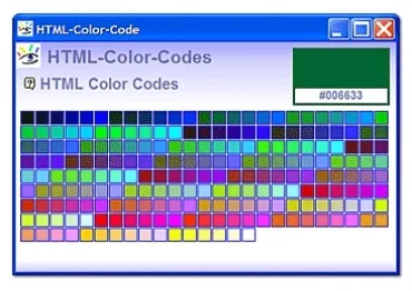 How To Match HTML Color Codes small