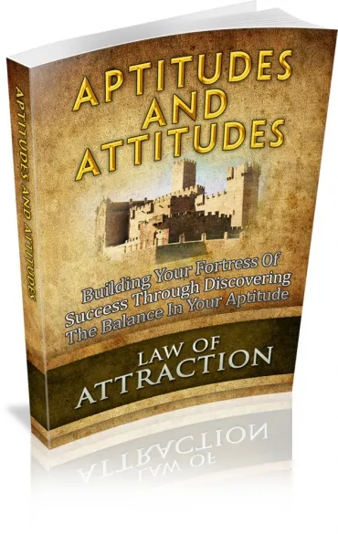 eCover representing Aptitudes And Attitudes eBooks & Reports with Master Resell Rights
