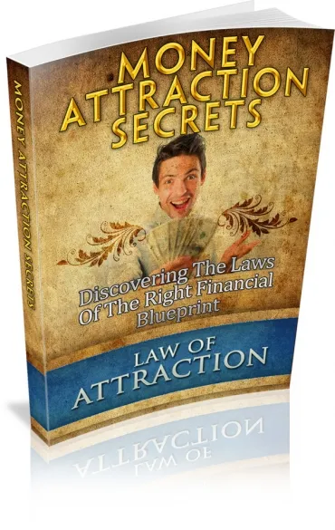 eCover representing Money Attraction Secrets eBooks & Reports with Master Resell Rights