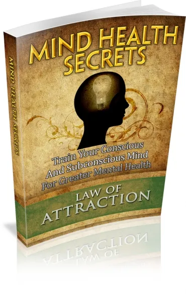 eCover representing Mind Health Secrets eBooks & Reports with Master Resell Rights