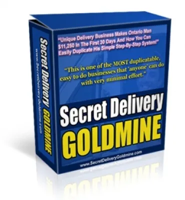 eCover representing Secret Delivery Goldmine eBooks & Reports with Private Label Rights