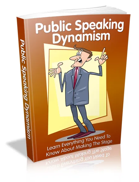 eCover representing Public Speaking Dynamism eBooks & Reports with Master Resell Rights