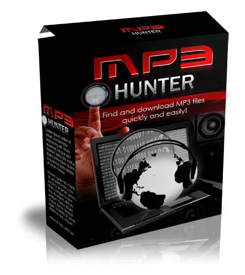eCover representing MP3 Hunter  with Master Resell Rights