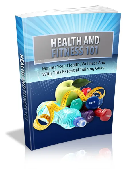 eCover representing Health And Fitness 101 eBooks & Reports with Master Resell Rights