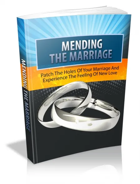 eCover representing Mending The Marriage eBooks & Reports with Master Resell Rights