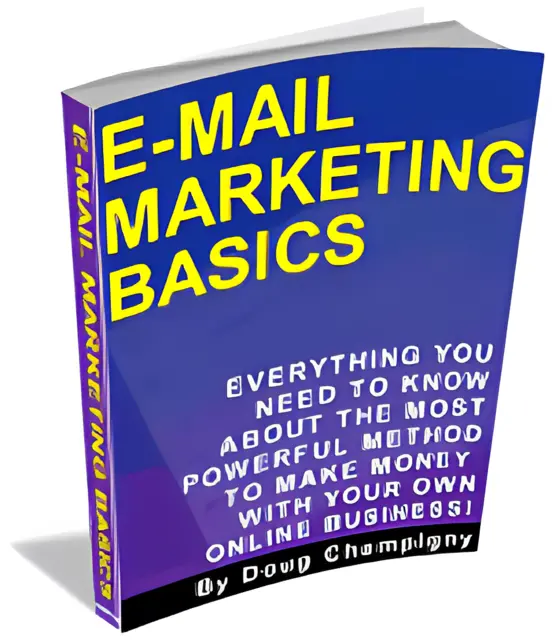 eCover representing Email Marketing Basics eBooks & Reports with Master Resell Rights