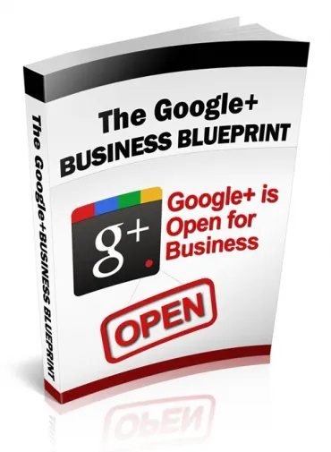eCover representing The Google+ Business Blueprint eBooks & Reports with Private Label Rights