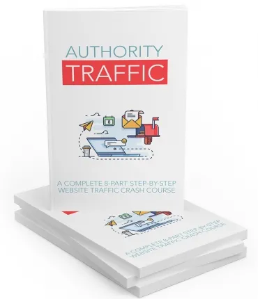 eCover representing Authority Traffic eBooks & Reports with Master Resell Rights