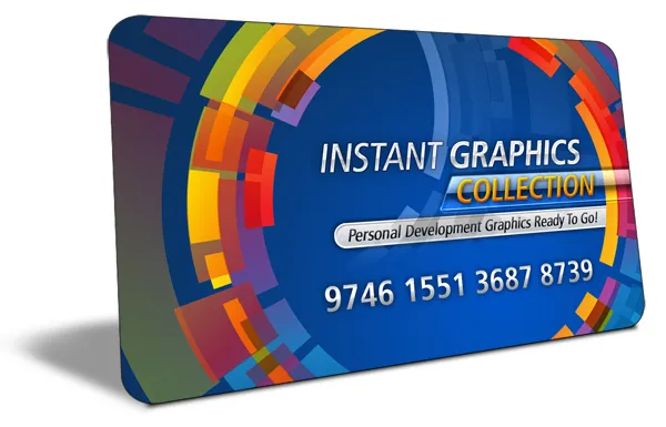 eCover representing Instant Graphics Collection  with Master Resell Rights