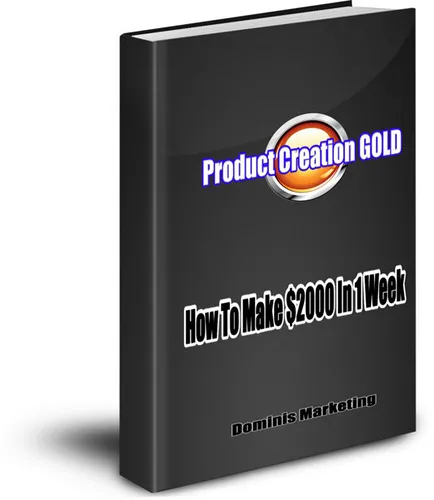 eCover representing Product Creation Gold Videos, Tutorials & Courses with Master Resell Rights
