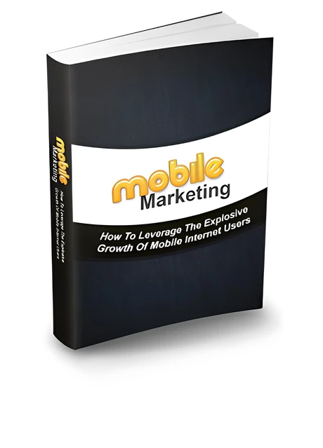 eCover representing Mobile Marketing eBooks & Reports/Videos, Tutorials & Courses with Master Resell Rights