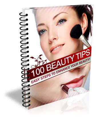 eCover representing 100 Beauty Tips eBooks & Reports with Master Resell Rights