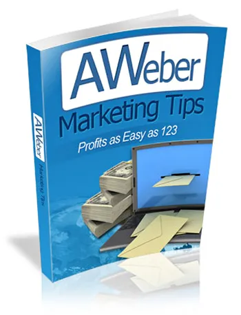 eCover representing Aweber Marketing Tips eBooks & Reports with Master Resell Rights