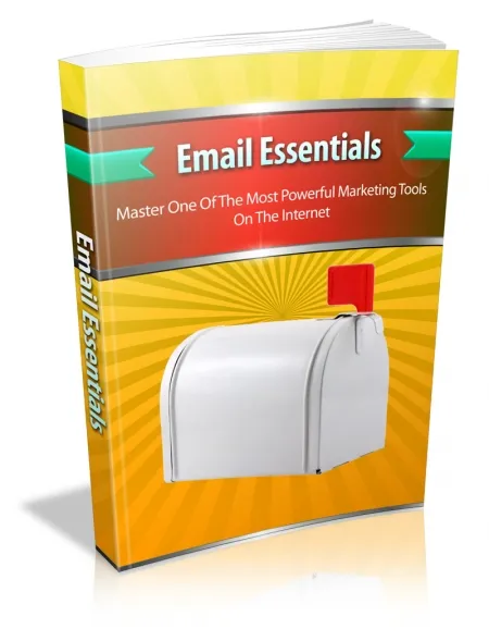 eCover representing Email Essentials eBooks & Reports with Master Resell Rights