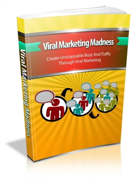 eCover representing Viral Marketing Madness eBooks & Reports with Master Resell Rights