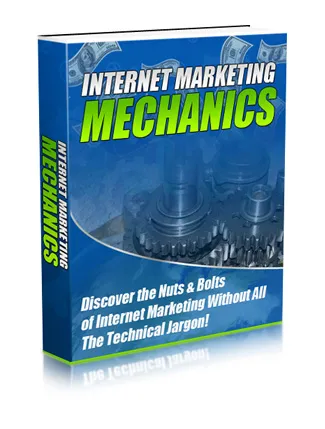 eCover representing Internet Marketing Mechanics eBooks & Reports with Master Resell Rights