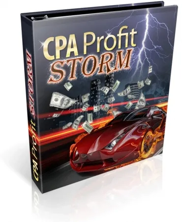 eCover representing CPA Marketing Storm eBooks & Reports with Private Label Rights