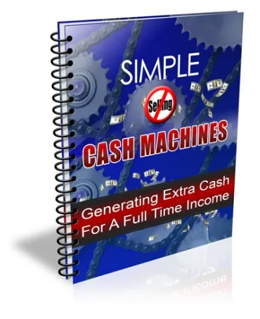 eCover representing Simple Cash Machines eBooks & Reports with Master Resell Rights