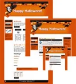 Halloween Site Template 2 small