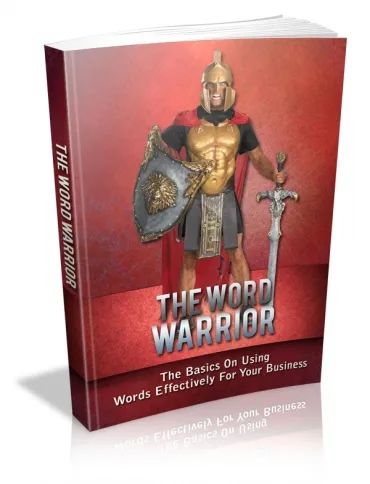 eCover representing The Word Warrior eBooks & Reports with Master Resell Rights