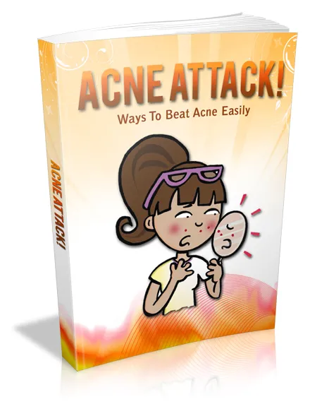 eCover representing Acne Attack! eBooks & Reports with Master Resell Rights