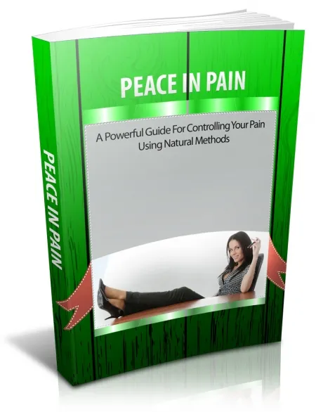 eCover representing Peace In Pain eBooks & Reports with Master Resell Rights