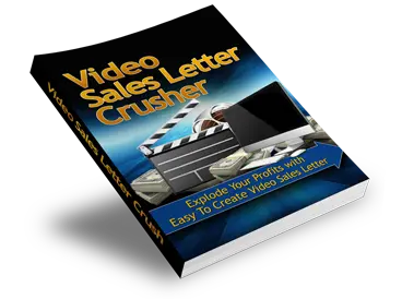 eCover representing Video Sales Letter Crusher Videos, Tutorials & Courses with Private Label Rights