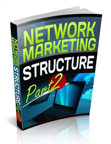 eCover representing Network Marketing Structure Part 2 eBooks & Reports with Private Label Rights