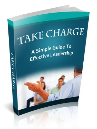 eCover representing Take Charge eBooks & Reports with Master Resell Rights