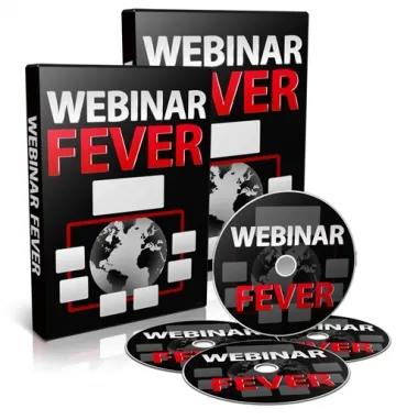 eCover representing Webinar Fever Videos, Tutorials & Courses with Private Label Rights