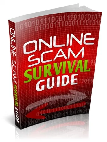 eCover representing Online Scam Survival Guide eBooks & Reports with Private Label Rights