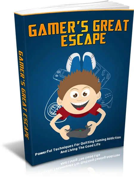 eCover representing Gamer's Great Escape eBooks & Reports with Master Resell Rights