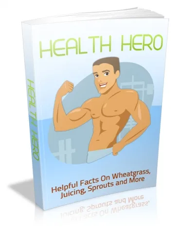 eCover representing Health Hero eBooks & Reports with Master Resell Rights