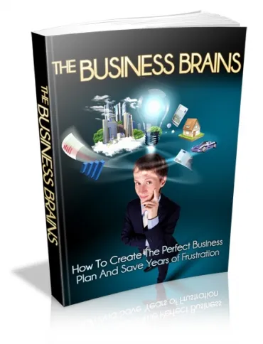 eCover representing The Business Brains eBooks & Reports with Master Resell Rights