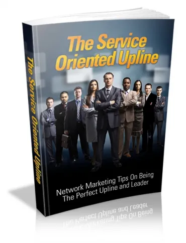 eCover representing The Service Oriented Upline eBooks & Reports with Master Resell Rights