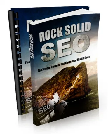 eCover representing Rock Solid SEO eBooks & Reports with Master Resell Rights