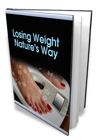 eCover representing Losing Weight Nature's Way eBooks & Reports with Master Resell Rights